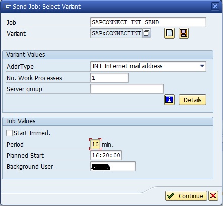 SAP SMTP Config 6